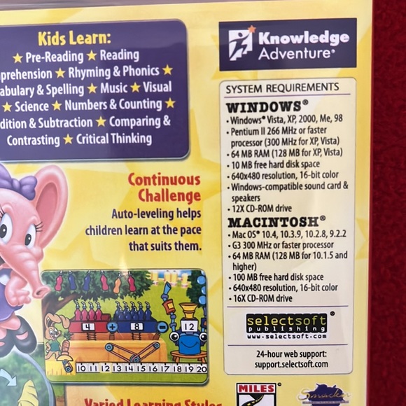 New: Jump Start Kindergarten CD - Picture 6 of 7